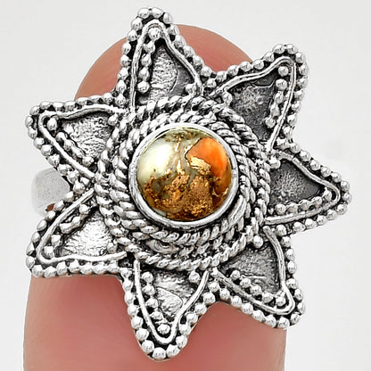 Spiny Oyster Turquoise - Arizona Ring size-7 R-1146 SDR191657