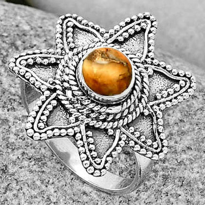 Spiny Oyster Turquoise - Arizona Ring size-8 R-1146 SDR191681
