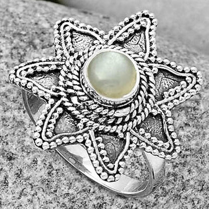 Natural Srilankan Moonstone Ring size-8.5 R-1146 SDR191686