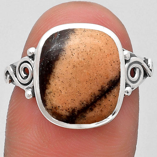 Natural Outback Jasper Ring size-8 R-1094 SDR193569