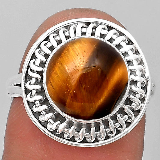 Natural Tiger Eye - Africa Ring size-8 R-1279 SDR193967