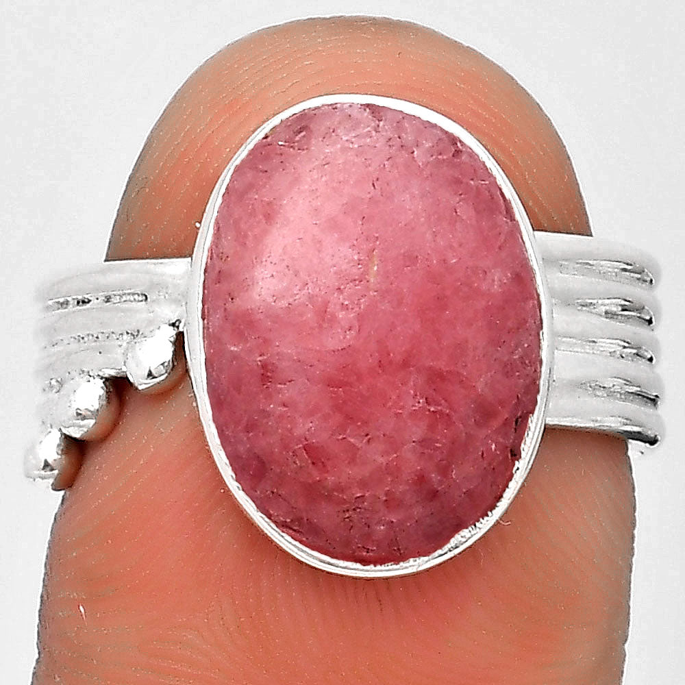 Natural Rhodochrosite Argentina Ring size-7 R-1492 SDR194007
