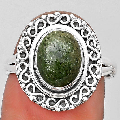 Natural Serpentine Ring size-9 R-1164 SDR194191