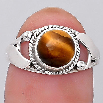 Natural Tiger Eye - Africa Ring size-7.5 R-1405 SDR195252