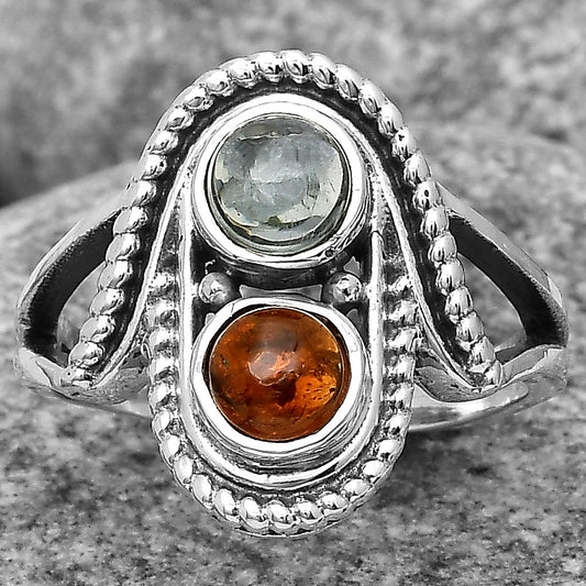 Natural Multi Tourmaline Ring size-7 R-1027 SDR195801