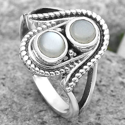 Natural Srilankan Moonstone Ring size-7 R-1027 SDR195855