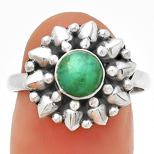 Natural Paraiba Amazonite Ring size-8 R-1484 SDR196884