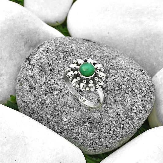 Natural Paraiba Amazonite Ring size-8 R-1484 SDR196884