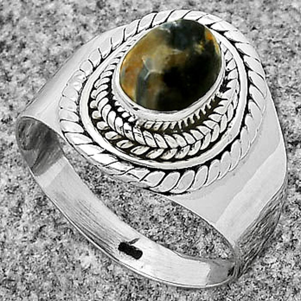 Natural Pietersite - Namibia Ring size-7.5 R-1278 SDR197076