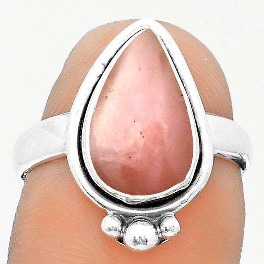 Natural Guava Quartz - Brazil Ring size-7 R-1495 SDR201567