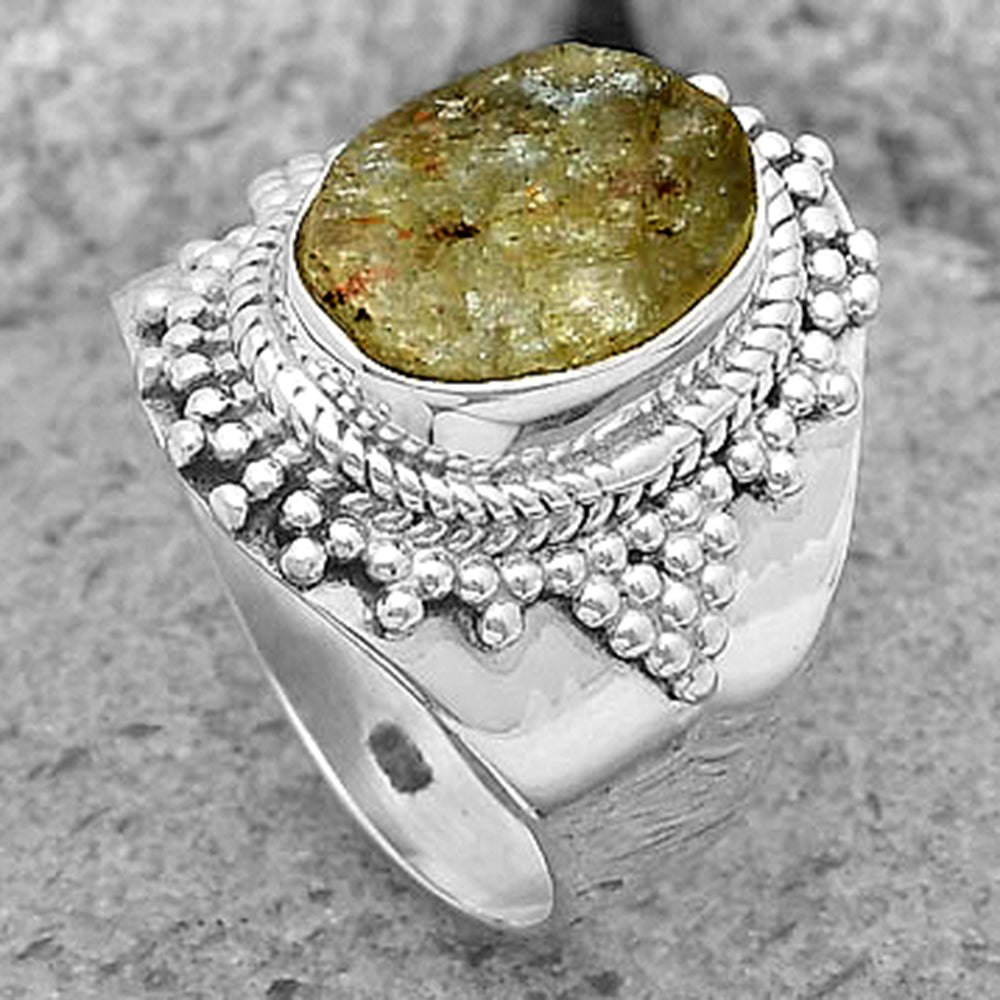 Natural Rare Kornerupine Rough Ring size-6 R-1278 SDR202600