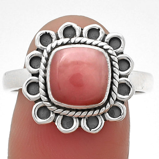 Natural Guava Quartz - Brazil Ring size-8 R-1256 SDR203366