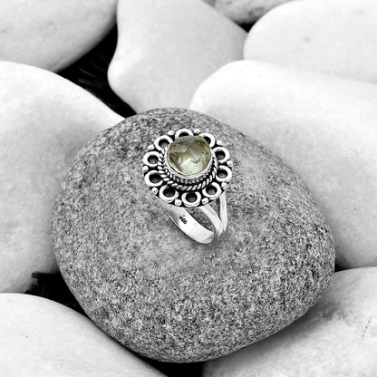 Natural Aquamarine Rough - Brazil Ring size-8 R-1256 SDR204510