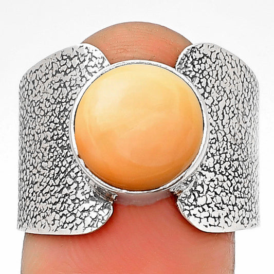 Natural Spiny Oyster Shell - Arizona Ring size-8 R-1450 SDR204765