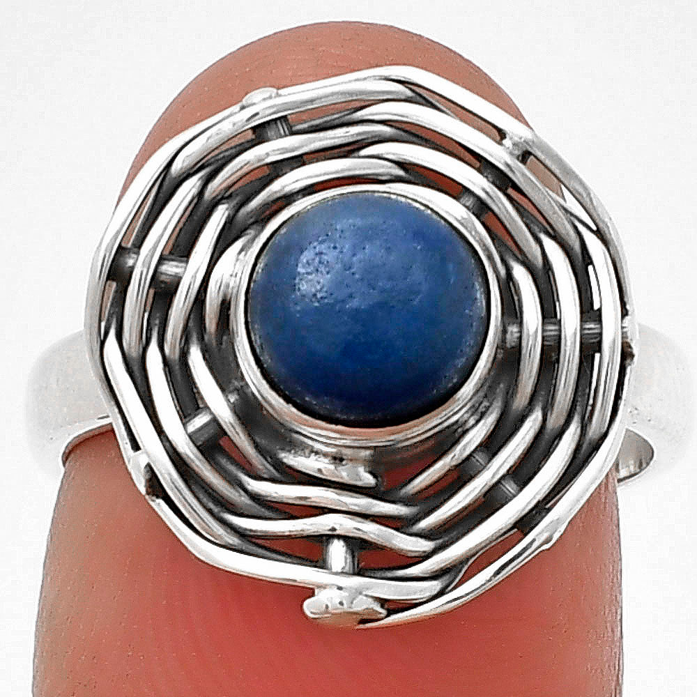 Natural Blue Quartz Ring size-6.5 R-1445 SDR205002