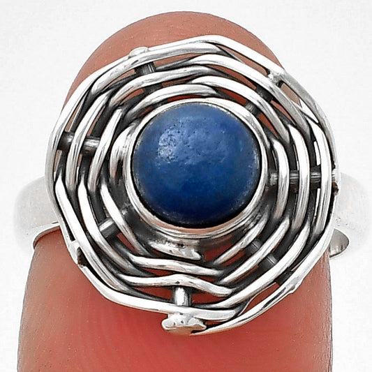 Natural Blue Quartz Ring size-6.5 R-1445 SDR205002