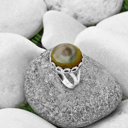 Natural Imperial Jasper - Mexico Ring size-9 R-1428 SDR205018