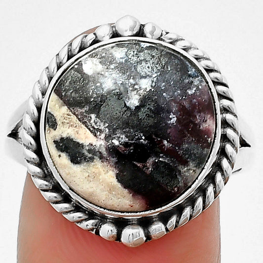 Natural Porcelain Jasper Ring size-9 R-1253 SDR206333