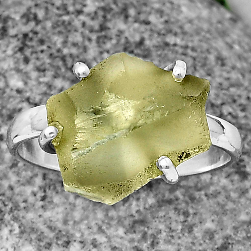 Natural Prasiolite (Green Amethyst) Ring size-9.5 R-1052 SDR206879