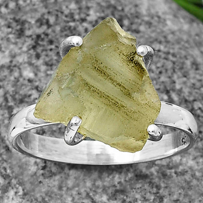 Natural Prasiolite (Green Amethyst) Ring size-9.5 R-1052 SDR206885