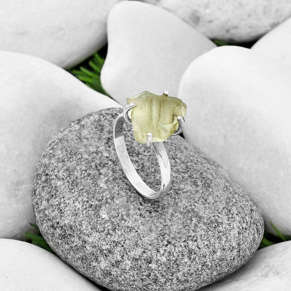 Natural Prasiolite (Green Amethyst) Ring size-9.5 R-1052 SDR206885