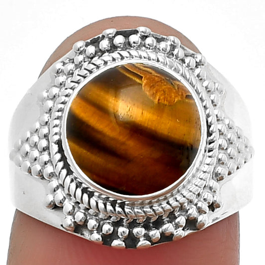 Natural Tiger Eye - Africa Ring size-7 R-1278 SDR207468