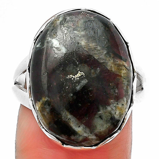 Natural Russian Eudialyte Ring size-8 R-1338 SDR207682