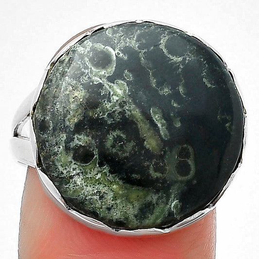 Natural Star Galaxy Jasper Ring size-8 R-1338 SDR207683