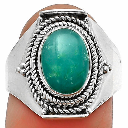 Natural Paraiba Amazonite Ring size-8 R-1397 SDR210027