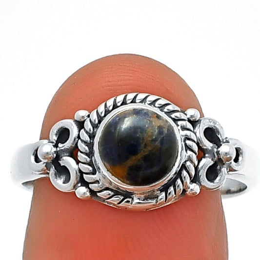 Natural Sodalite Ring size-8.5 R-1170 SDR210637