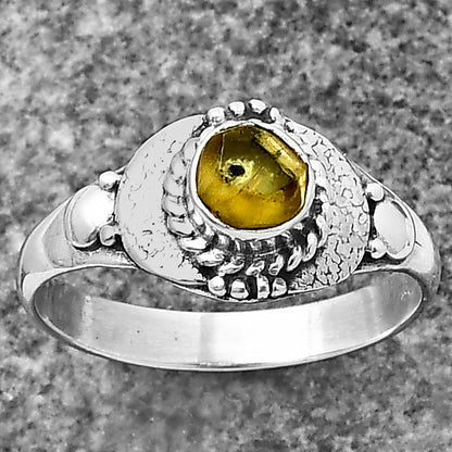 Natural Rare Kornerupine Rough Ring size-8 R-1419 SDR210808