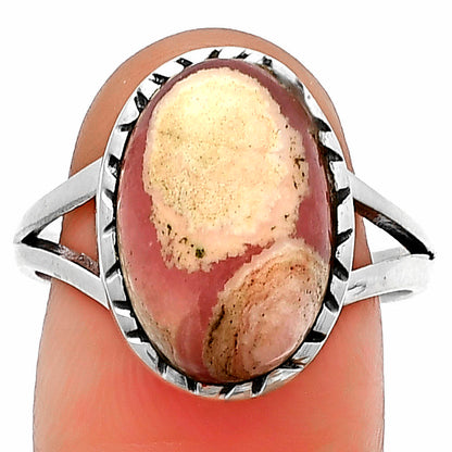 Natural Rhodochrosite Argentina Ring size-9 R-1074 SDR211116