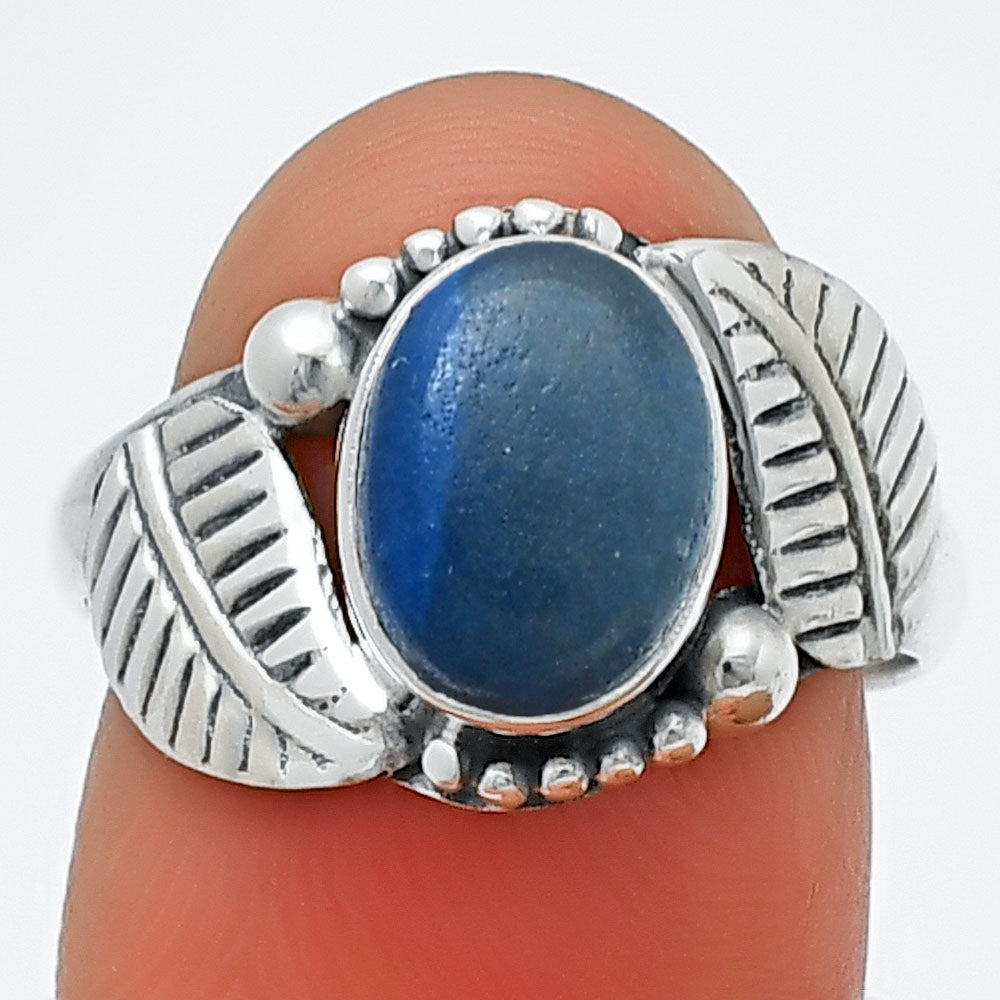 Natural Blue Quartz Ring size-8 R-1272 SDR211356