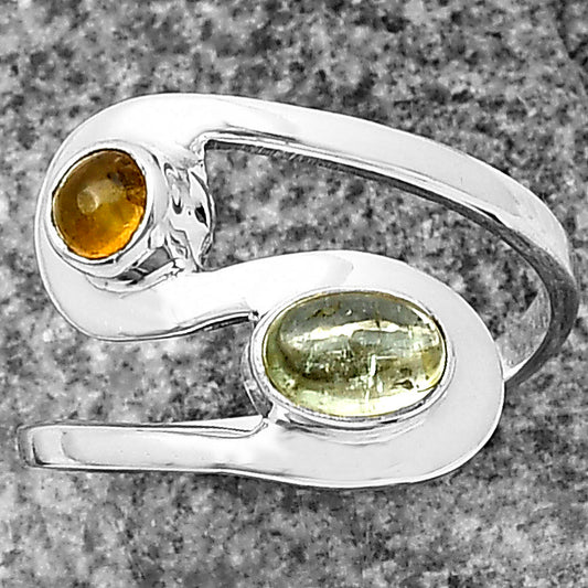 Natural Multi Tourmaline Ring size-7 R-1039 SDR211798