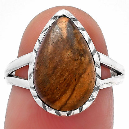 Natural Outback Jasper Ring size-7 R-1074 SDR213221