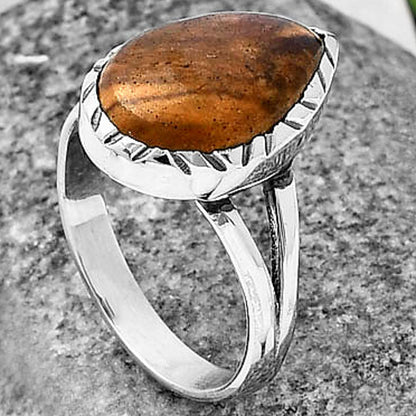 Natural Outback Jasper Ring size-7 R-1074 SDR213221