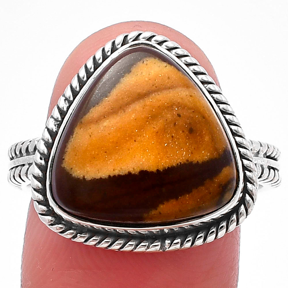 Natural Outback Jasper Ring size-9 R-1065 SDR213406