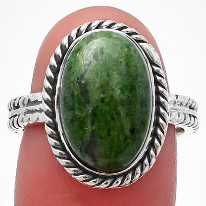 Natural Serpentine Ring size-7 R-1065 SDR213458