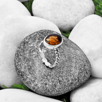 Natural Outback Jasper Ring size-7 R-1063 SDR213581