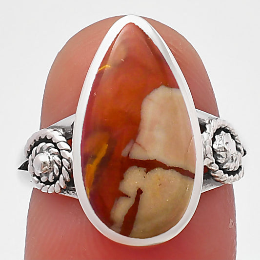 Spiral - Noreena Jasper Ring size-7 R-1062 SDR214127