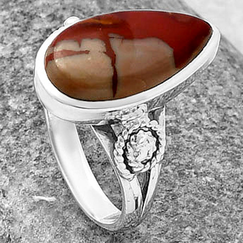 Spiral - Noreena Jasper Ring size-7 R-1062 SDR214127