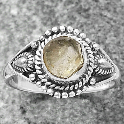 Natural Aquamarine Rough - Brazil Ring size-8 R-1300 SDR214491