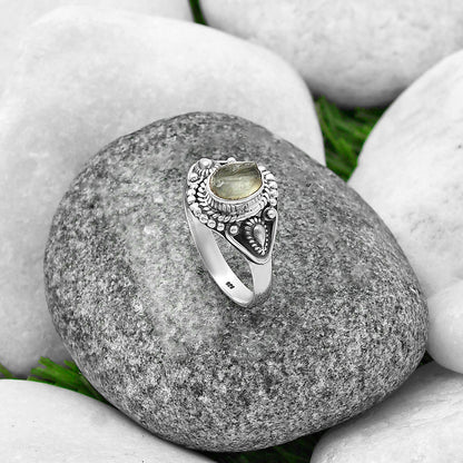 Natural Aquamarine Rough - Brazil Ring size-8 R-1300 SDR214502