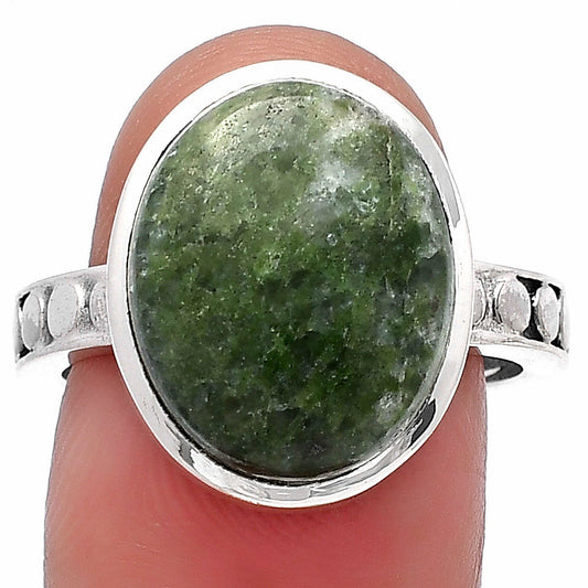 Natural Serpentine Ring size-8 R-1060 SDR214729