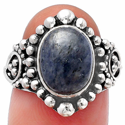 Natural Blue Aventurine Ring size-7.5 R-1154 SDR215093