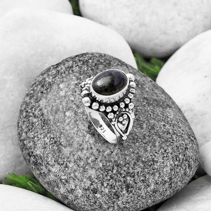 Natural Blue Aventurine Ring size-8.5 R-1154 SDR215105