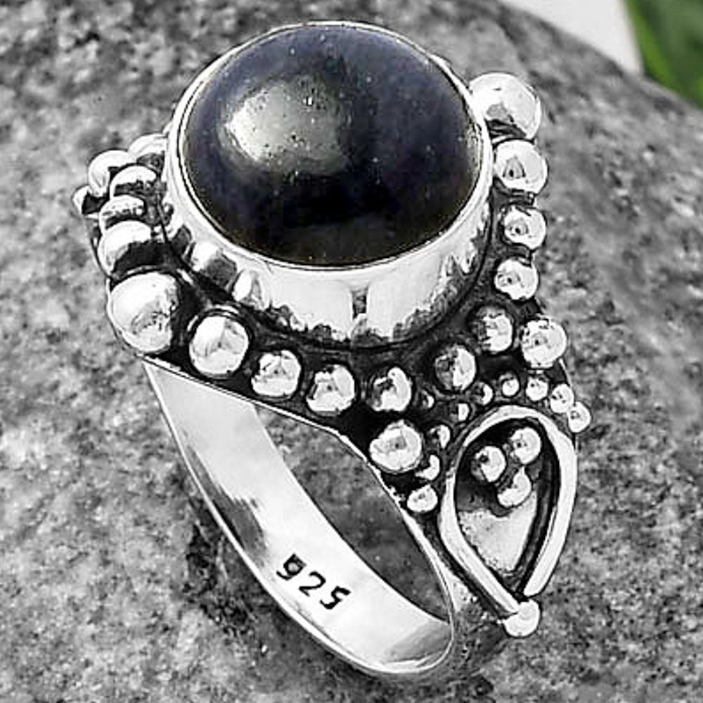 Natural Blue Aventurine Ring size-9 R-1154 SDR215106