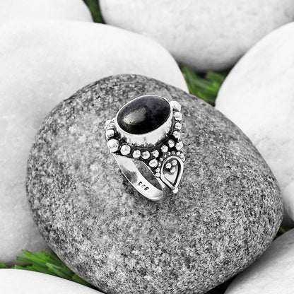 Natural Blue Aventurine Ring size-7 R-1154 SDR215108