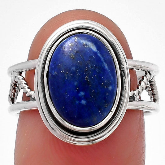 Natural Lapis Lazuli - Afghanistan Ring size-8 R-1255 SDR215269