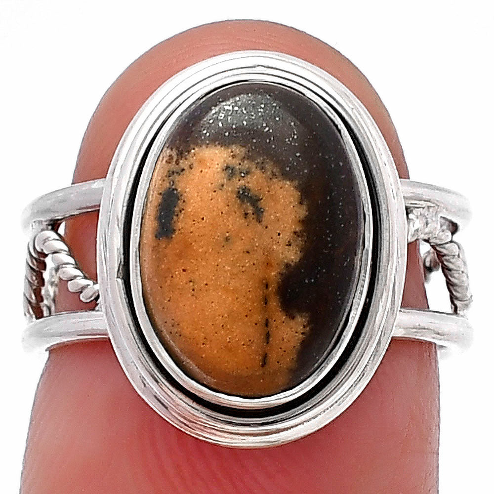 Natural Outback Jasper Ring size-6 R-1255 SDR215322